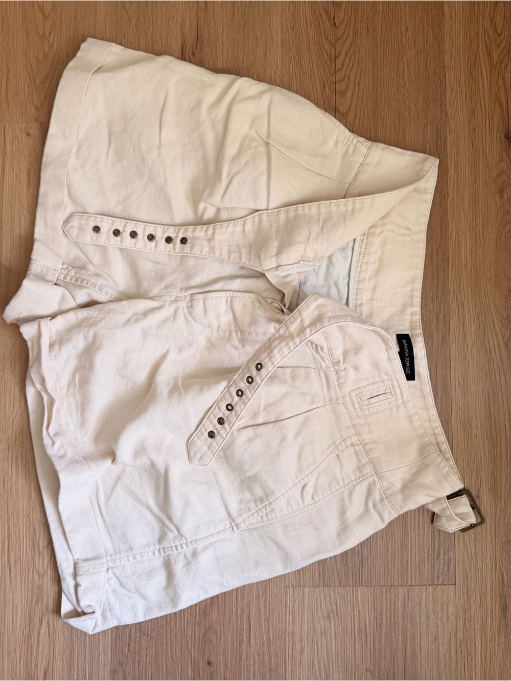 Banana Republic Cream Label Cotton Shorts
